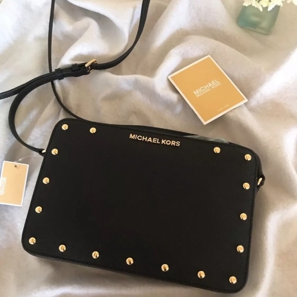 Michael kors sandrine stud crossbody Clearance